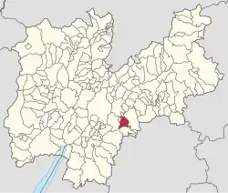 Localisation de Caldonazzo