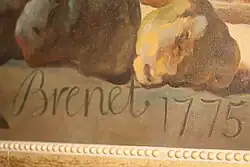 signature de Nicolas Guy Brenet
