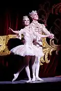 Miyako Yoshida et Steven McRae en Fée Dragée et son Prince au Ballet Royal le 2 décembre 2009
