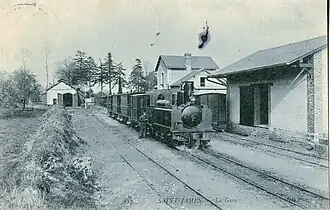 Corpet-Louvet (no&nbsp;833 - 1901), no&nbsp;1 du tramway d'Avranches à Saint-James.