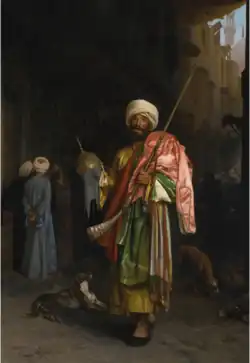 Un marchand ambulant.