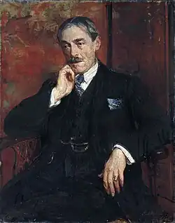 Jacques-Émile Blanche, Portrait de Paul Valéry, 1923.