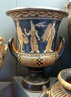 Cratère étrusque , 350-330 av. J.-C. (inv. 18214)