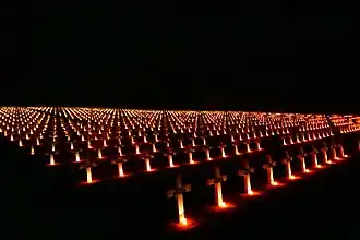 16 avril 2016, commémoration de l'offensive Nivelle.