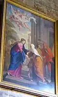 La Visitation, d'après Pierre Mignard, seconde moitié du XVIIe siècle-XVIIIe siècle.