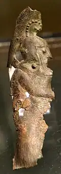 Plaque de bronze