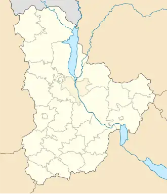 (Voir situation sur carte : oblast de Kiev)