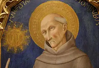 Saint Bernardin de Sienne de Sano di Pietro.