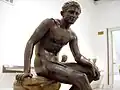 Bronze d'Hermès assis d'Herculanum.