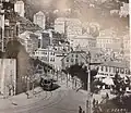 Villa Acquarone, aujourd'hui Villa Madre Cabrini, vue du Corso Paganini à la fin du XIXe&nbsp;siècle