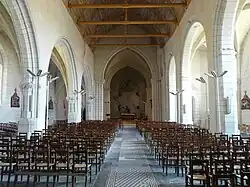 L'intérieur.