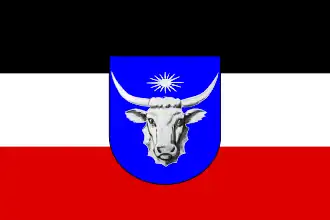 Drapeau proposé pour le Sud-Ouest africain allemand.