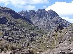 Pic des Aiguilles noires, plus haut sommet du parc