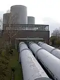 Conduites forcées et cheminées d'équilibre.