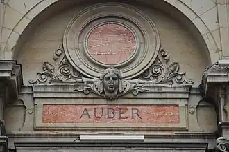 Inscription de Daniel-François-Esprit Auber.