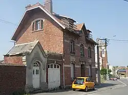 La chapelle dans son environnement.