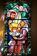 Chœur : L'éducation de la Vierge par sa mère Anne.