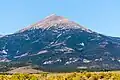 Le pic Wheeler, sommet du parc (3982 m).