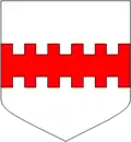 Fasce bretessée.