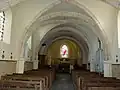 Intérieur de l'église.