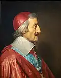 Portrait du cardinal de Richelieu, par Philippe de Champaigne en 1642.
