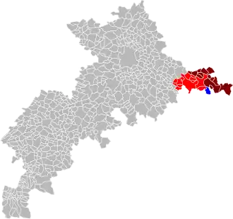 Localisation de Communauté de communes Aux sources du canal du Midi