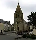 Le clocher-porche.