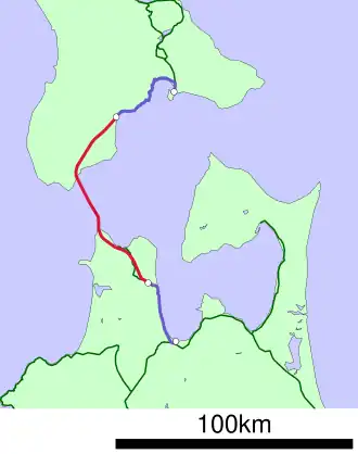 Voir la carte de la ligne.