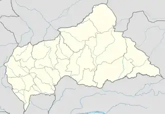 Voir sur la carte administrative de République centrafricaine
