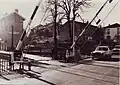 Passage à niveau vers 1966.