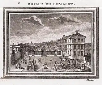 Hôtel de Langeac, Paris, 1779.