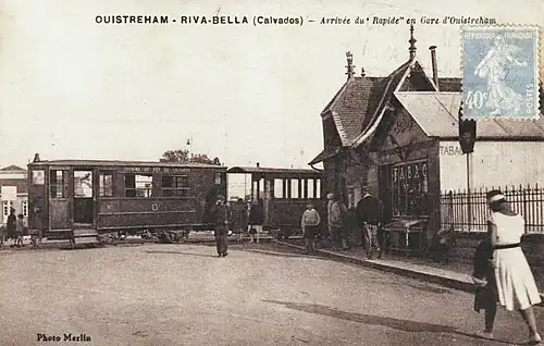 Automotrice Crochat des Chemins de fer du Calvados.