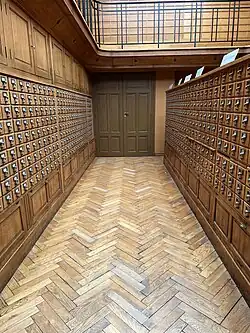 Salle du catalogue