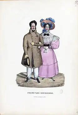 Lithographie coloriée.