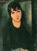 La Femme de chambre, par Amedeo Modigliani en 1916.