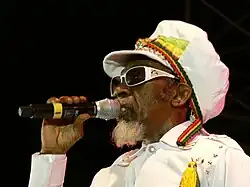 Bunny Wailer, son demi frère en 2008