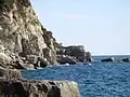 Falaises près de Punta Manara&nbsp;(it)