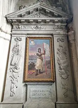Chapelle du Bienheureux Charles de Blois, avec une peinture d'Enrico Bottoni (XIXe&nbsp;siècle).