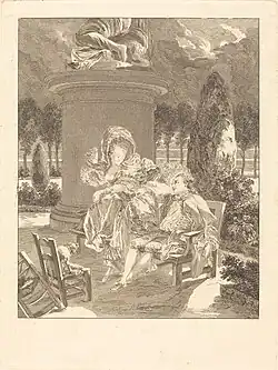 Gravure de Jean-Baptiste Blaise Simonet (1774), conservée à la National Gallery of Art.