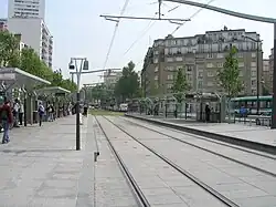 La station Porte d'Italie.
