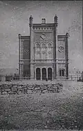 La synagogue peu après sa construction.