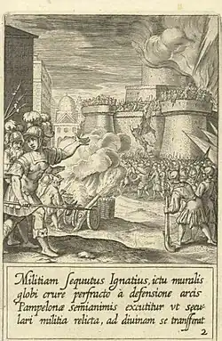 1 : Saint Ignatius soldat d'après Pierre Paul Rubens.