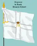 drapeau colonel de 1697 à 1791