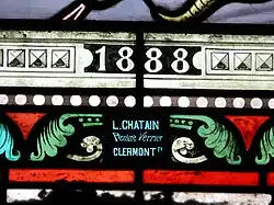 signature de Lucien Chatain