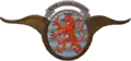 Logo de la Compagnie Luxembourgeoise de Radiodiffusion du 31 mai 1931 à 1953.
