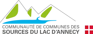 Blason de Communauté de communes des Sources du Lac d'Annecy