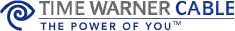 Ancien logo de Time Warner Cable de 1990 à 2010.