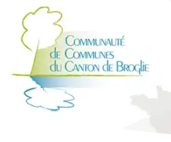 Blason de Communauté de communes du Canton de Broglie