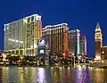 Sands Cotai Central de nuit en 2016