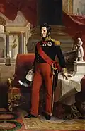 Louis-Philippe Ier (1830-1848), roi des Français.
